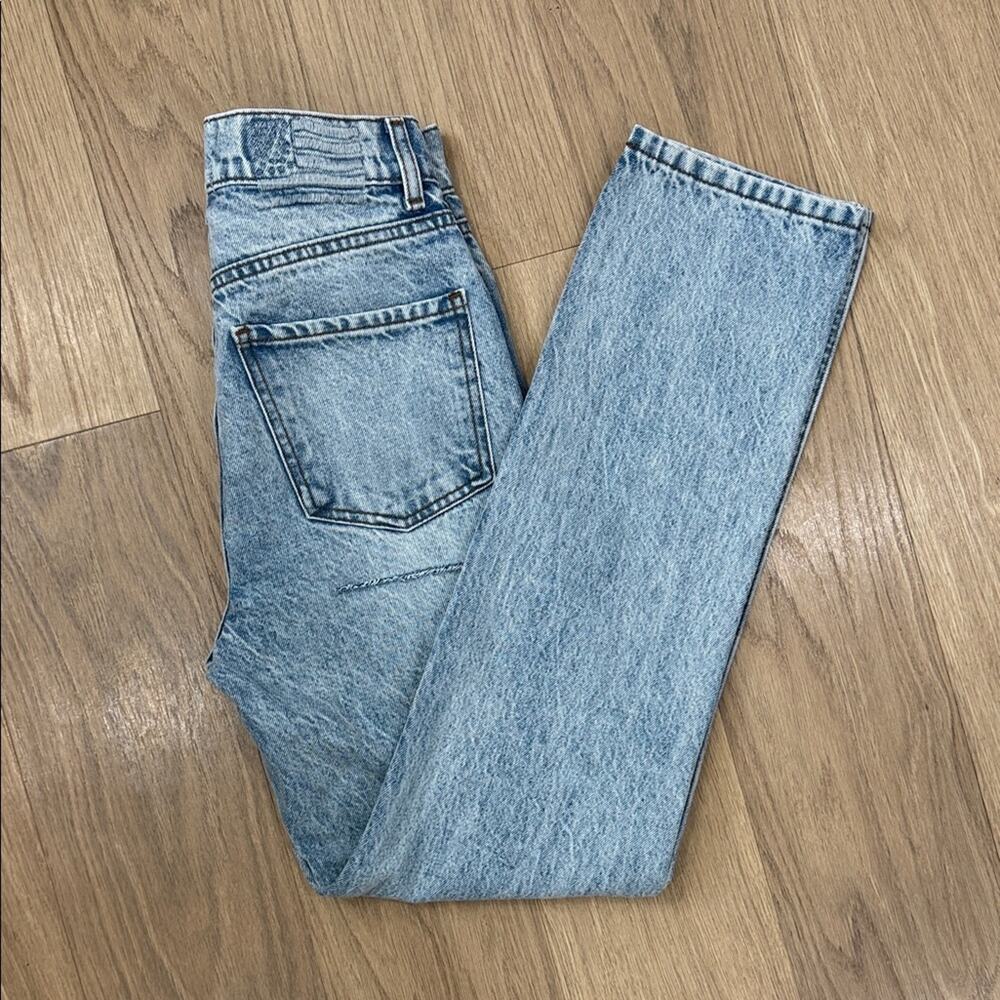REVICE Ex Boyfriend Player One Wash Distressed Denim Jeans Size 25 NEW!
